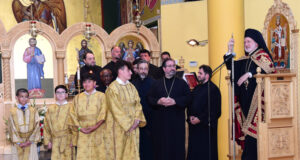 Ο Αρχιεπίσκοπος στον Προφήτη Ηλία του Γιόνκερς