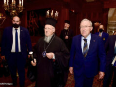 Επίσκεψη Οικουμενικού Πατριάρχη στην Τουρκική Πρεσβεία
