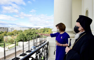 Συνάντηση του Πατριάρχη με τη Νάνσυ Πελόσι