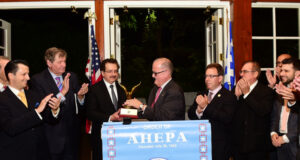 AHEPA Delphi Chapter 25 Honors Passionate Philhellene Louis Katsos