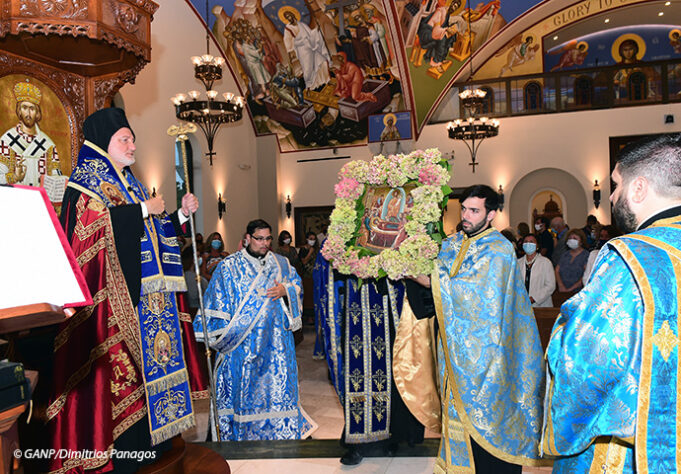 Μέγας Πανηγυρικός Εσπερινός στην Παναγία του Σαουθχάμπτον