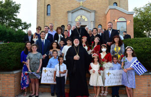 Ποιμαντορική επίσκεψη του Αρχιεπισκόπου Ελπιδοφόρου στον Αγιο Δημήτριο του Perth Amboy