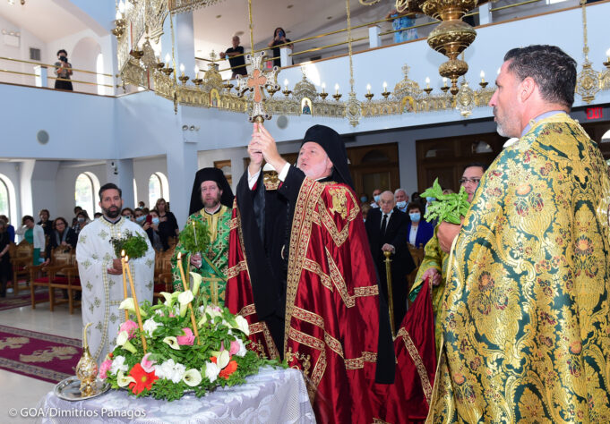 Η εορτή της Υψώσεως του Τιμίου Σταυρού στο Whitestone