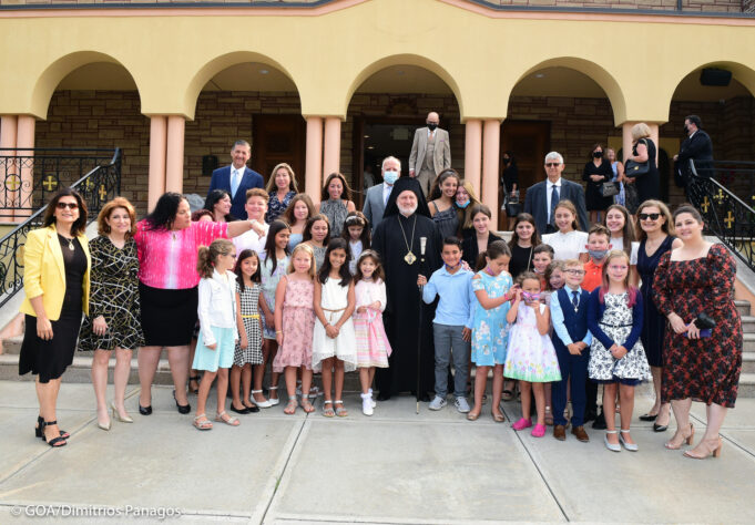 Στον Άγιο Δημήτριο του Μέρρικ ο Αρχιεπίσκοπος