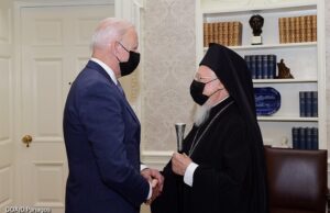Ecumenical Patriarch Bartholomew Receives Phone Call from US President Biden Upon Return
