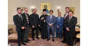 Archbishop Elpidophoros Receives Members of AHEPA Queens Chapter 326