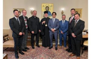 Archbishop Elpidophoros Receives Members of AHEPA Queens Chapter 326