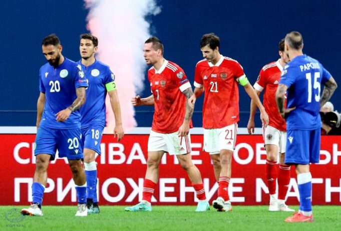 “Εξάρα” ντροπής για την Εθνική Κύπρου στη Ρωσία