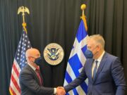 Συνάντηση Α. Μαγιόρκας – Τ. Θεοδωρικάκου στην Ουάσιγκτον