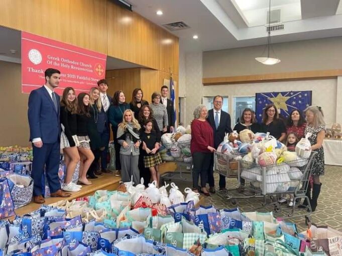 St. Catherine’s Philoptochos Food Drive Shows Steady Growth