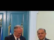 AHI Presents Greek Mayors with Awards to Commemorate the Battle of Thermopylae Anniversary