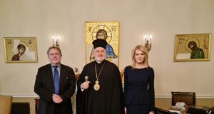 Συνάντηση Γιώργου Κατρούγκαλου και Θεοδώρας Τζάκρη με τον Αρχιεπίσκοπο Αμερικής Ελπιδοφόρο στην Νέα Υόρκη- Επίσημη περιοδεία του ΣΥΡΙΖΑ-Π.Σ. στις ΗΠΑ