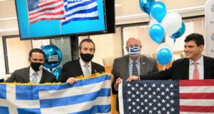 Consul General of Greece in Chicago honored by the City of Aurora, IL