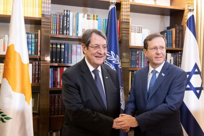 Συνάντηση Αναστασιάδη – Herzog στην Ιερουσαλήμ