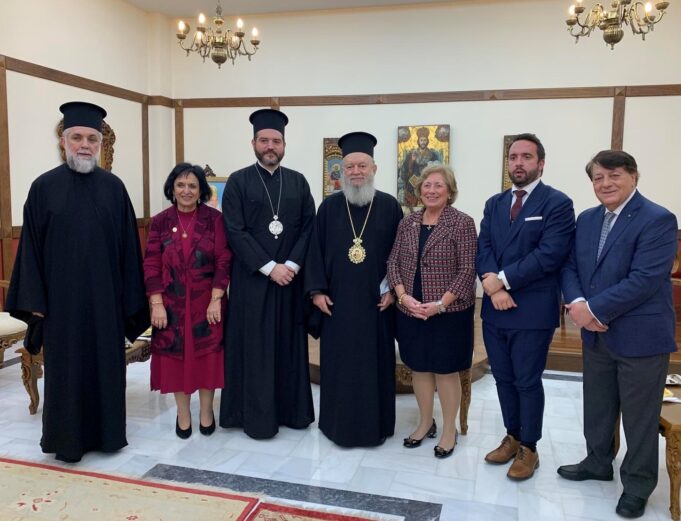 Στην Ελλάδα αντιπροσωπεία της Ιεράς Αρχιεπισκοπής Αμερικής για τη διανομή του “Greece Fires Relief Fund” – Επίσκεψη στη Μητρόπολη Χαλκίδος