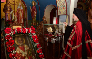 Στον Άγιο Νικόλαο στο West Babylon ο Αρχιεπίσκοπος Ελπιδοφόρος