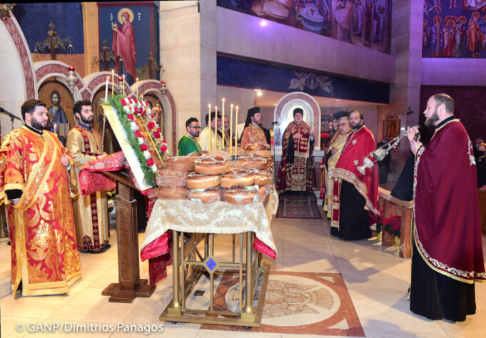 Greek Orthodox Church Primate Attends St. Nicholas Church Flushing Vespers