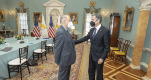 Συνάντηση Μπλίνκεν-Κασουλίδη στην Ουάσιγκτον