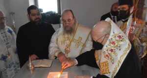 Ο Οικουμενικός Πατριάρχης στα εγκαίνια του εξωκλησίου του Αγίου Τρύφωνος στην Ίμβρο