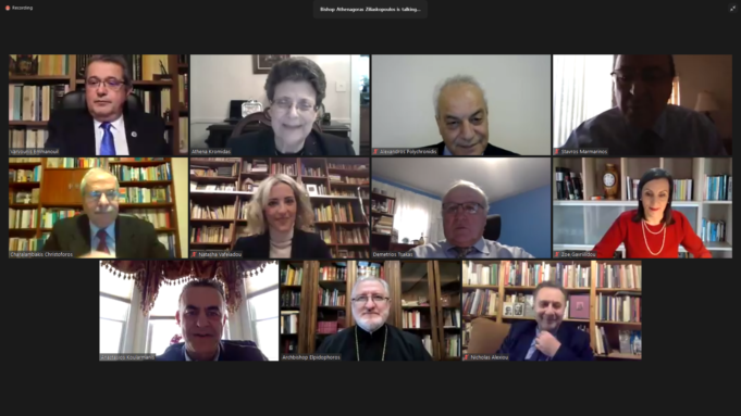 Greek Orthodox Archdiocese Holds Virtual Greek Letters Celebration