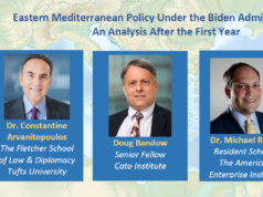 AHI Virtual Speaker Forum Discusses East Med Policy on Mar. 1