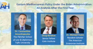 AHI Virtual Speaker Forum Discusses East Med Policy on Mar. 1