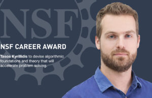 Anastasios Kyrillidis wins NSF CAREER Award