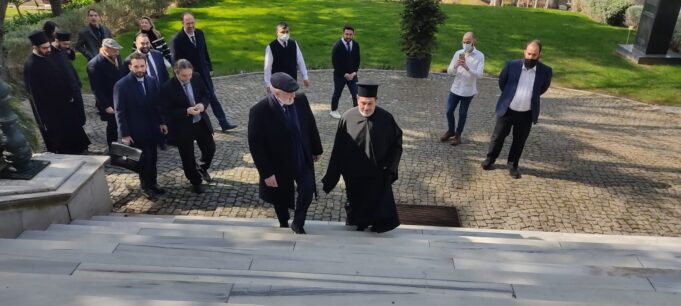 Ο Αρχιεπίσκοπος Ελπιδοφόρος στη Θεολογική Σχολή της Χάλκης