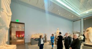 Archbishop Elpidophoros Visits Newly Renovated Museum of Fine Arts in Boston