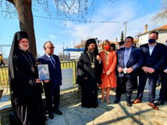 Ο Αρχιεπίσκοπος Αμερικής Ελπιδοφόρος απέτισε φόρο τιμής στον προκάτοχό του Αρχιεπίσκοπο Μιχαήλ
