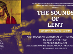 “The Sounds of Lent” by the Archdiocesan Cathedral Choir and Orchestra on April 3