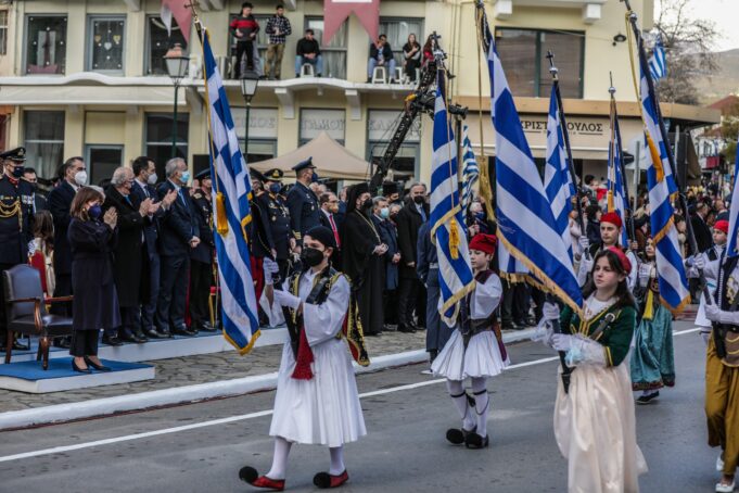 Η ΠτΔ Κατερίνα Σακελλαροπούλου στις εκδηλώσεις για την απελευθέρωση της Καλαμάτας
