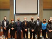 Συνάντηση του δημάρχου Θεσσαλονίκης με αντιπροσωπεία της Παγκόσμιας Διακοινοβουλευτικής Ένωσης Ελληνισμού