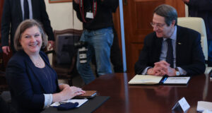 Συνάντηση Ν. Αναστασιάδη – Β. Νούλαντ