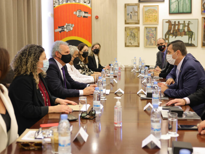 Συνάντηση της AHEPA με τον Επίτροπο Προεδρίας της Κύπρου
