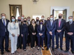 Με την Πρόεδρο της Δημοκρατίας και τον ΥΠΕΞ συναντήθηκε Αντιπροσωπεία της AHEPA