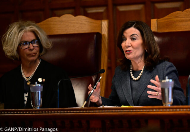 Judge Madeline Singas takes oath at formal Investiture Ceremony - Greek ...