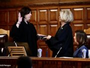 Judge Madeline Singas takes oath at formal Investiture Ceremony