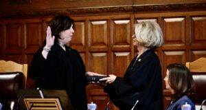 Judge Madeline Singas takes oath at formal Investiture Ceremony