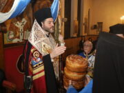 Ο Επίσκοπος Μηδείας Απόστολος στον Πανηγυρικό Εσπερινό του Ευαγγελισμού στο Jersey City