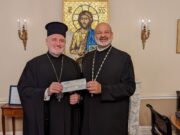 St. Photios National Shrine Donates gift to the Holy Trinity Monastery of Halki