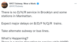 Shooting investigation underway at subway station in Brooklyn