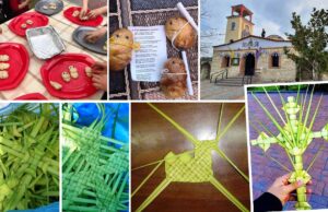 «Λαζαράκια» και περίτεχνοι σταυροί από φοινικόφυλλα στην Αγία Παρασκευή Σιδηροκάστρου