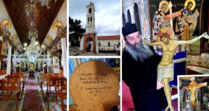 Ο Εσταυρωμένος του Φώτη Κόντογλου, εικόνα ευλάβειας και πίστης στον ιερό ναό του Αγίου Γεωργίου