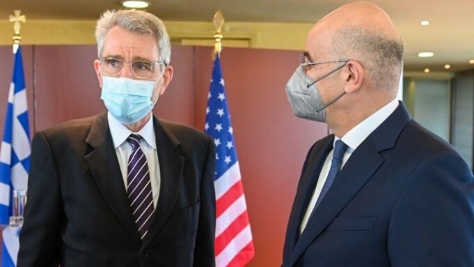 A farewell lunch for US Ambassador Pyatt