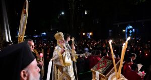 Archbishop Elpidophoros and Area Clergy Focus on Paschal Message of Peace, Love