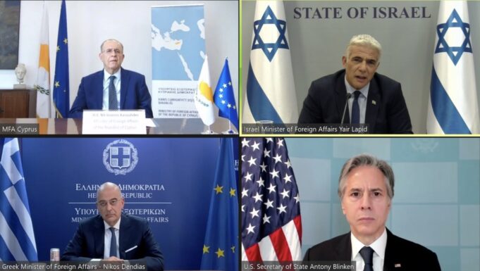 Ελλάδα, Κύπρος, Ισραήλ και ΗΠΑ ενισχύουν τη συνεργασία τους με οδικό χάρτη