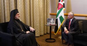 Συνάντηση Αρχιεπισκόπου Ελπιδοφόρου με τον βασιλιά Αμπντάλα της Ιορδανίας