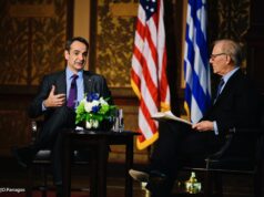 Greek PM Mitsotakis at Georgetown U: Greece believes in keeping communication channels open with Turkey, Russia