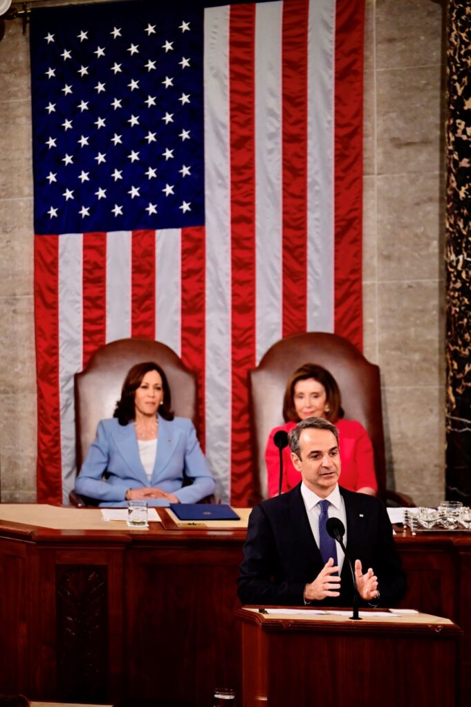 Κ. Μητσοτάκης στο Κογκρέσο: Δεν θα ανεχθούμε παραβιάσεις της κυριαρχίας μας